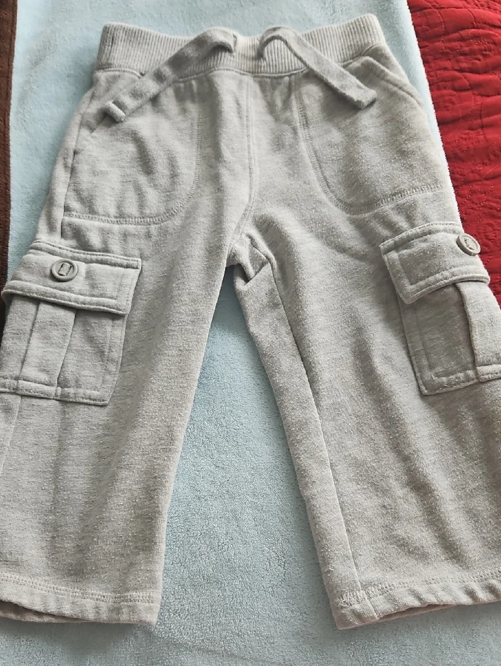 Old Navy Light Gray Cargo Joggers for Kids
